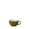 Stonecast Plume Green Cappuccino Cup 8oz