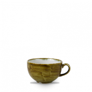 Stonecast Plume Green Cappuccino Cup 12oz