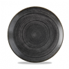 Stonecast Raw Brown Evolve Coupe Plate 10.25inch
