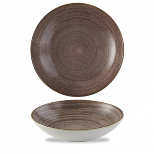 Stonecast Raw Brown Evolve Coupe Bowl 9.75inch