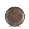 Stonecast Raw Brown Evolve Coupe Plate 6.5inch