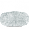 Stone Pearl GreyChefs Oblong Plate 13.875 x 7.375inch