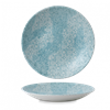 Aquamarine Med Tiles Deep Coupe Plate 9 2/5inch
