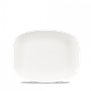 White Chefs Oblong Plate 10.3 x 8inch