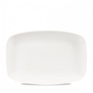 White Oblong Chefs Plate 12 X 7.80inch