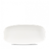 White Chefs Oblong Plate 11.75 x 6inch