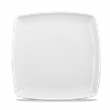 White Deep Square Plate 10.25inch