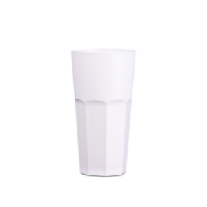Elite Remedy Polycarbonate Pint Tumblers White CE 20oz / 568ml