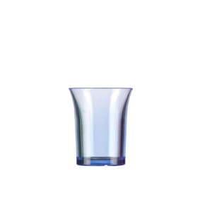 Econ Neon Blue Polystyrene Shot Glasses CE 0.9oz / 25ml