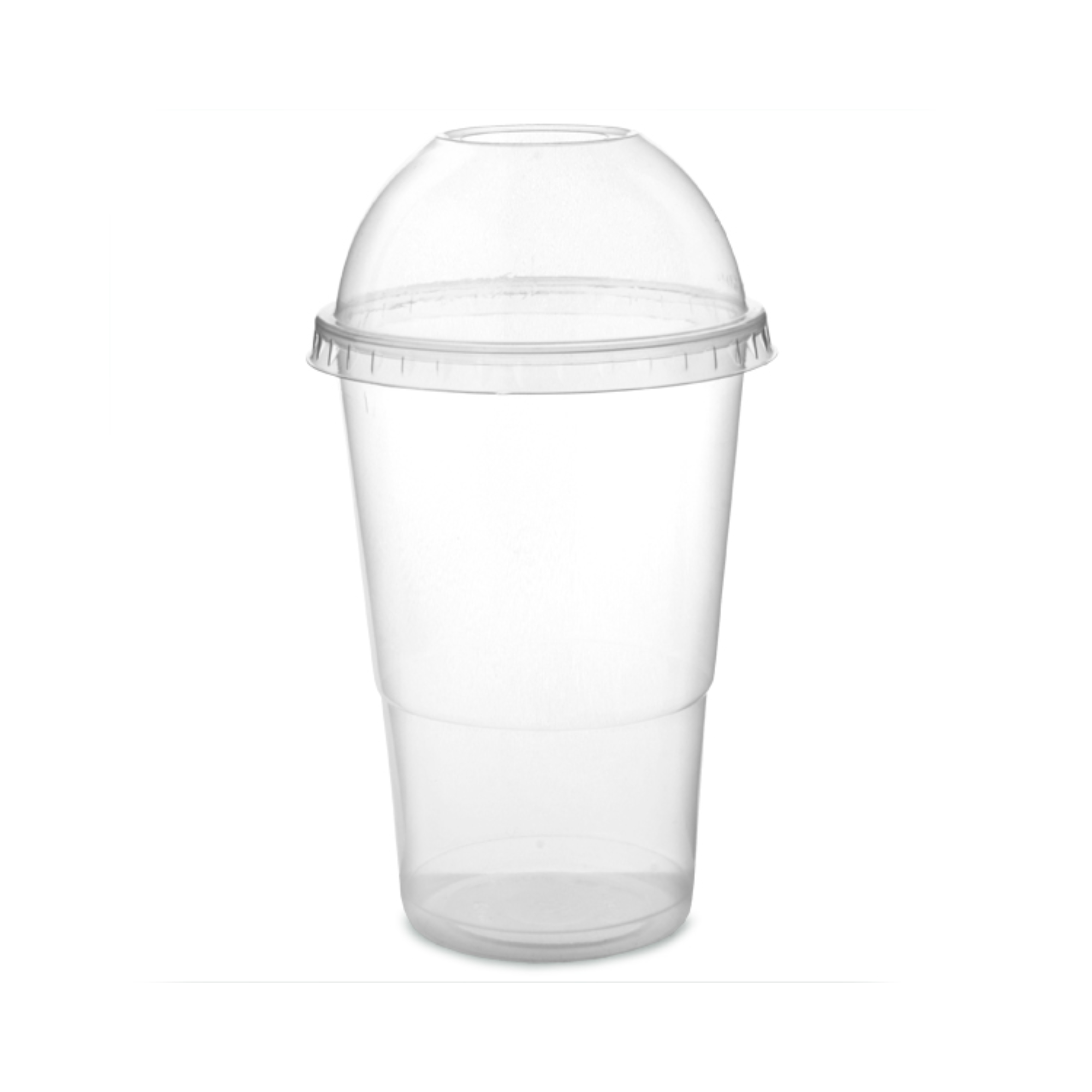 DISPOSABLE SMOOTHIE CUPS DOMED LIDS MILKSHAKE GLASSES PLASTIC GLASS PARTY  CUP