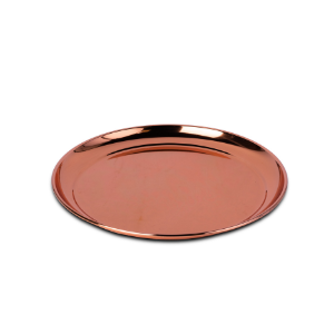 Genware Round Copper Tray 12inch / 30cm