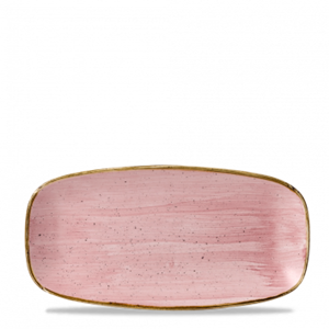 Stonecast Petal Pink Chefs Oblong Plate 11.75 x 6inch