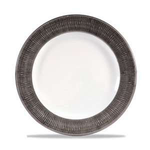 Bamboo Spinwash Dusk Footed Plate 10.875inch
