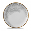 Homespun Accents Jasper Grey Evolve Coupe Plate 11.25inch