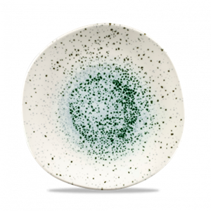 Mineral Green Round Trace Plate 10.375inch