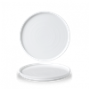 White Walled Plate 8.67inch