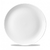 White Evolve Coupe Plate 11.25inch