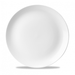 White Evolve Coupe Plate 11.25inch