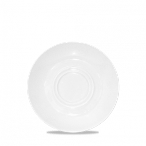 White Cafe Saucer Large 6.5inch