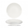White Profile Deep Coupe Plate 8.875inch