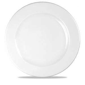White Profile Footed Plate 12inch
