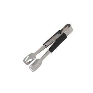 Genware Plastic Handle Buffet Tongs Black 9.45inch / 24cm