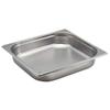 Stainless Steel Gastronorm Pan 2/3 6.5cm Deep