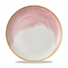 Stonecast Accents Petal Pink Evolve Coupe Plate 11.25inch