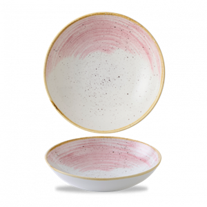 Stonecast Accents Petal Pink Coupe Bowl 7.25inch