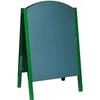Green Metal Sided A-Board 110cm x 68cm