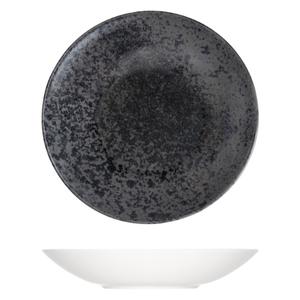 The Gallery Deep Coupe Plate Sandstone Black 12inch / 30cm