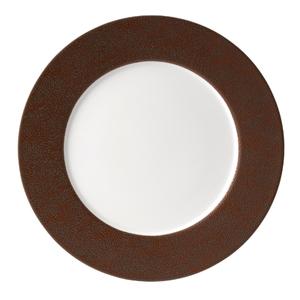 Purity Pearls Copper Rimmed Plate 12.75inch / 32cm