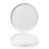 Bamboo White Walled Plate 10.25inch / 26cm