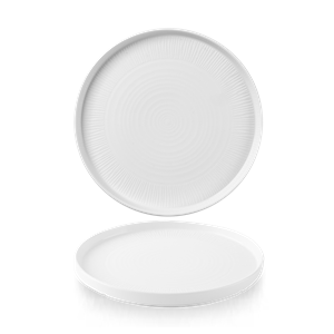 Bamboo White Walled Plate 8.25inch / 21cm