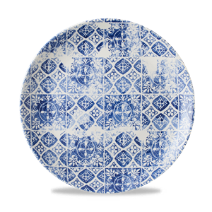 The Maker`s Collection Porto Blue Coupe Plate 10.25inch / 26cm