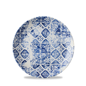 The Maker`s Collection Porto Blue Coupe Plate 6.50inch / 16.5cm