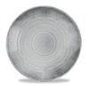 Harvest Flux Grey Organic Coupe Plate 11.625inch / 29cm