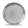 Harvest Flux Grey Organic Coupe Plate 9inch / 23cm