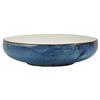 Terra Porcelain Aqua Blue Two Tone Coupe Bowl 8.5inch / 22cm