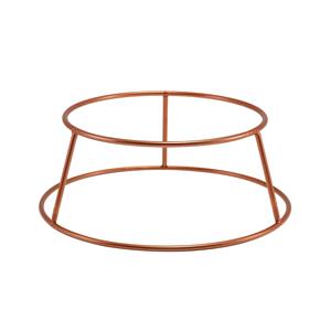 GenWare Copper Anti-Slip Round Buffet Riser 4inch / 10cm