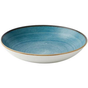Stonecast Raw Blue Coupe Bowl 9.75inch / 24.8cm