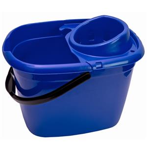 Blue Bucket Great British Recycled With Colour Wringer 14ltr