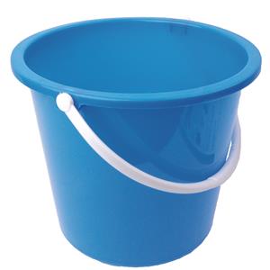 Blue Plastic Bucket