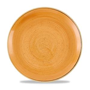 Stonecast Tangerine Coupe Plate 11.25inch / 28.8cm