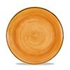 Stonecast Tangerine Coupe Plate 10.25inch / 26cm