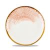 Studio Prints Homespun Accents Coral Coupe Plate 8.66inch / 21.7cm