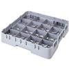 16 Compartment Cup Rack H66mm - Grey