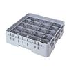 20 Compartment Cup Rack with 1 Extender H107mm - Grey