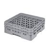 30 Compartment Glass Rack with 2 Extenders H133mm - Grey