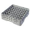 49 Compartment Glass Rack with 1 Extender H92mm - Grey